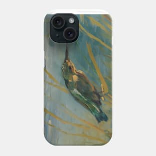 Van Gogh Kingfisher by the Waterside Phone Case