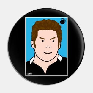 Richie McCaw, New Zealand All Blacks rugby union player Pin