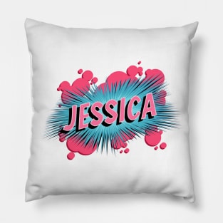 Jessica, Friendship, Classmate, Funny, Gift, Odd Pillow