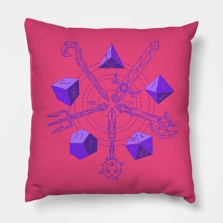 Dungeons & Dragons - Choose Your Purple Weapon Pillow