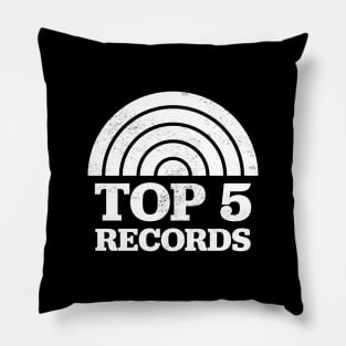 Top 5 Records - High Fidelity Pillow