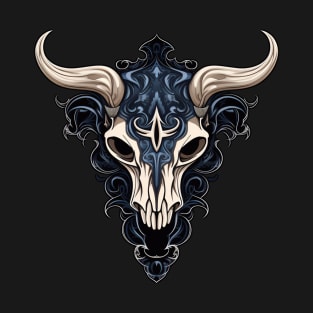 Western Cow skull 3 T-Shirt