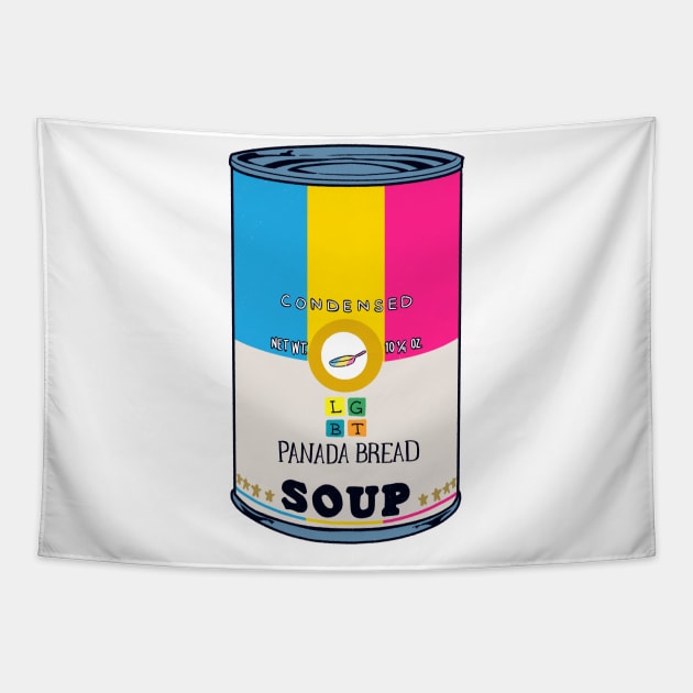 Panada Bread Soup Tapestry by CosmicFlyer