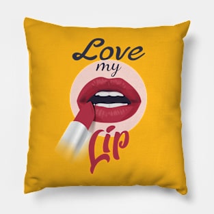 Love My Lip Pillow