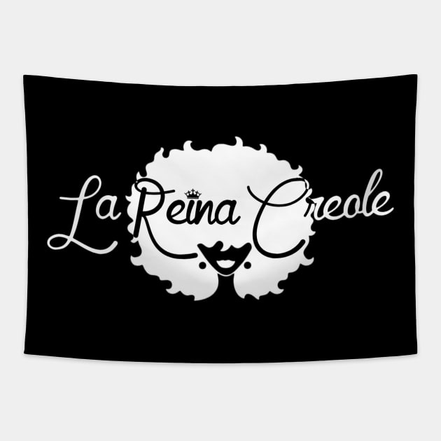 Flip Side--Big Hair Don't Care Tapestry by La Reina Creole