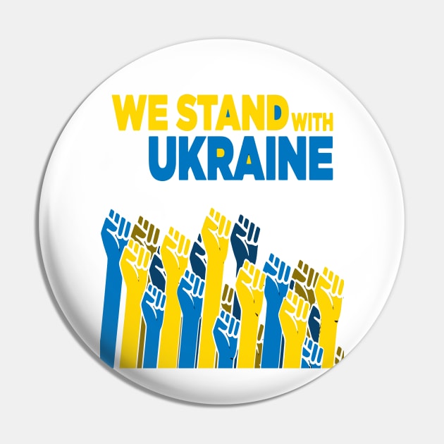 We stand with Ukraine | Save Ukraine Tee | Ukriane Strong Pin by Kibria1991