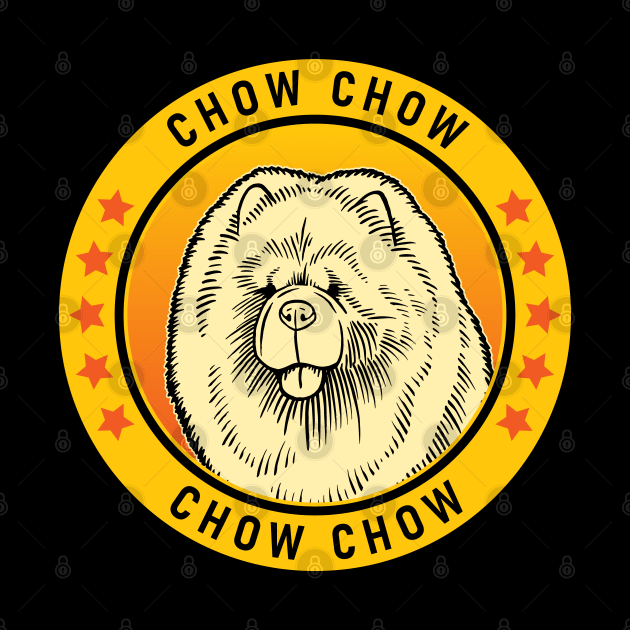 Chow Chow Dog Portrait by millersye