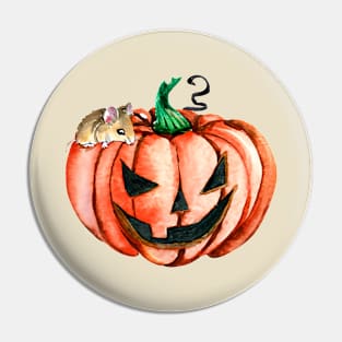 Halloween Pumpkin Mouse Pin