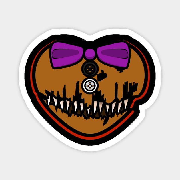 Five Nights At Freddy’s - Nightmare Fredbear Magnet by TJ Morningstar