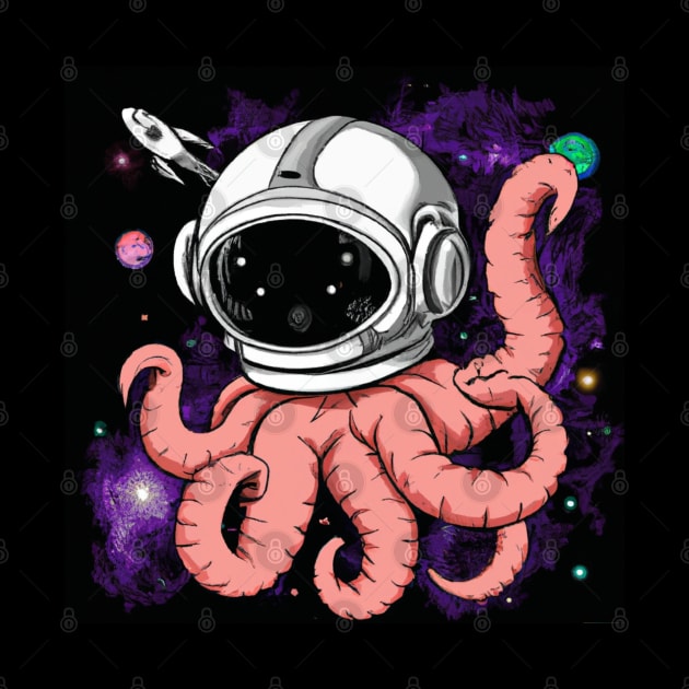 Octopus Astronaut Head by EdSan Designs