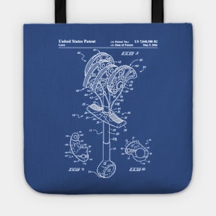 Climbing Anchor Patent - Rock Climber Art - Blueprint Tote