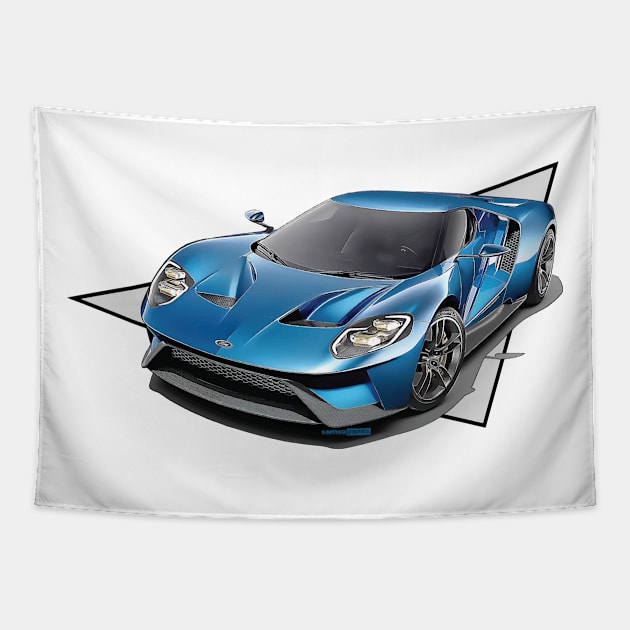 Camco Car Tapestry by CamcoGraphics