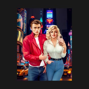 Lyn and Jamie in New York T-Shirt