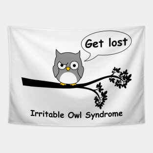 Irritable Owl Syndrome Tapestry