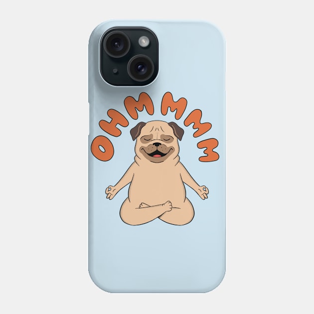 Dog Yoga Phone Case by coffeeman