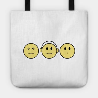 Emoji - See No Hear No Speak No Tote