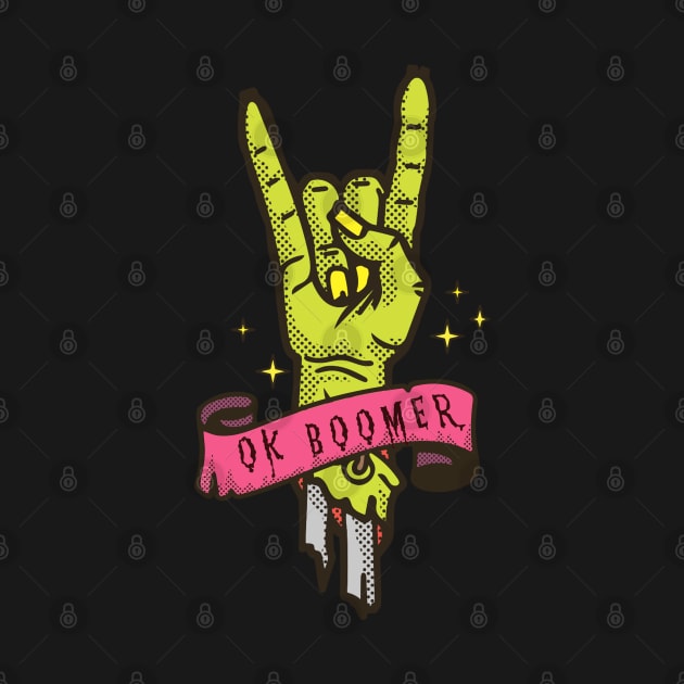 OK Boomer - Zombie Arm by Lucia