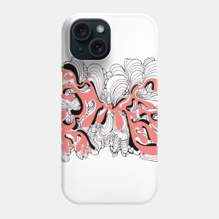 Abstract doodle art Phone Case