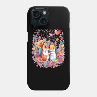 Valentine's Day Squirrel Phone Case