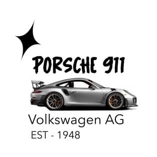 Porsche 911 with Est logo T-Shirt