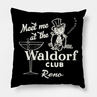 Waldorf Club and Casino Reno NV Pillow