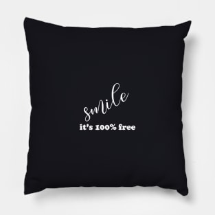 Funny Typographic Design Pillow