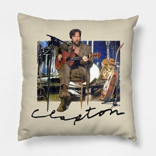 Eric Clapton - Vintage 90s Pillow