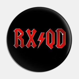 Pharmacy Rock RX QD Pin