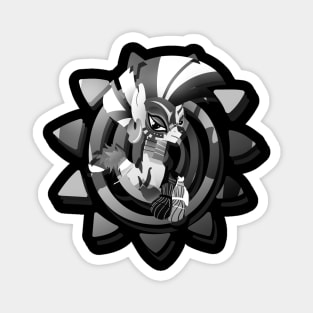 Zecora Black and White Magnet