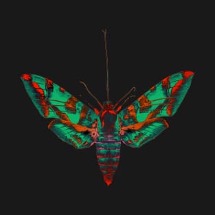 Psychedelic Moth T-Shirt