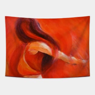 dancing flame Tapestry