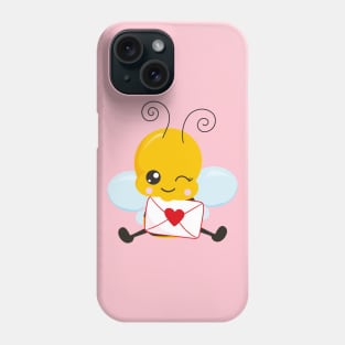 Bee My Valentine Phone Case