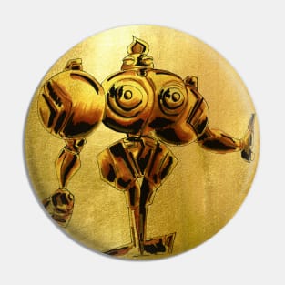 golden huitzil in iconic japan dogu knight beast Pin