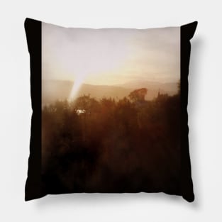 Sunrise over the Columbia River #20, v 2 Pillow