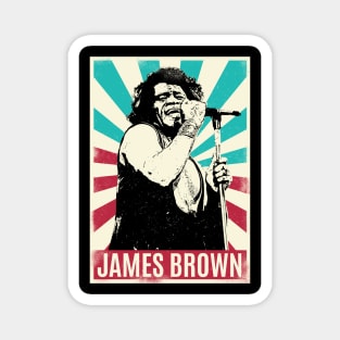 Vintage James Brown Magnet