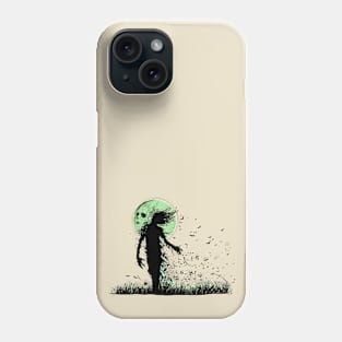 After Apocalypse Zombie Full Moon Phone Case