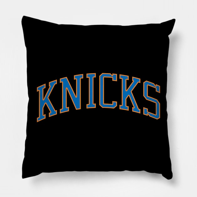 Knicks Pillow by teakatir