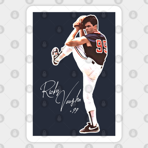 Ricky Vaughn Wild Thing Sticker - Pelican Bat Wax