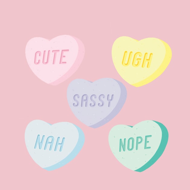 Mood Swings Candy Heart by Kangkorniks