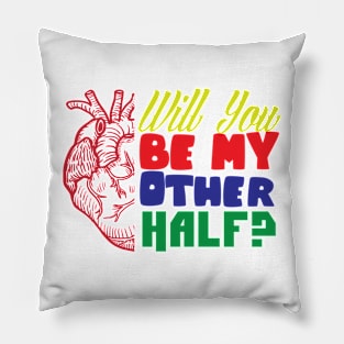 where is my other half? Pillow