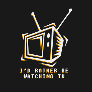 Watching TV T-Shirt