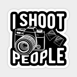 Photographer - I shoot people Magnet