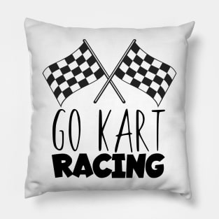 Go kart racing Pillow