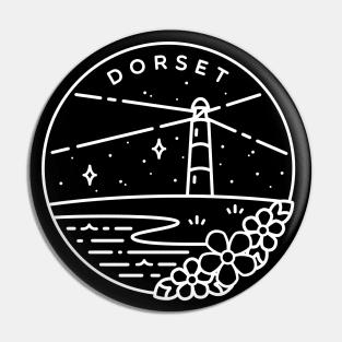Dorset, South England Emblem - Black Pin