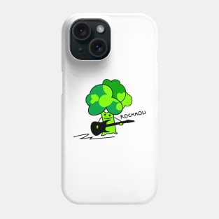 Funny broccoli rocks Phone Case