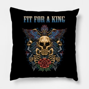 FIT FOR A KING BAND Pillow