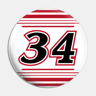 Michael McDowell #34 2024 NASCAR Design Pin