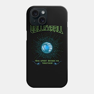 volleyball dad, volleyball lover, volleyball, volleyball coach, volley, beach volley, Phone Case