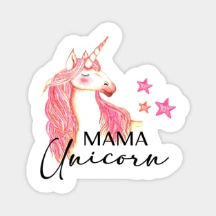 Mama unicorn Magnet