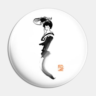 geisha line Pin